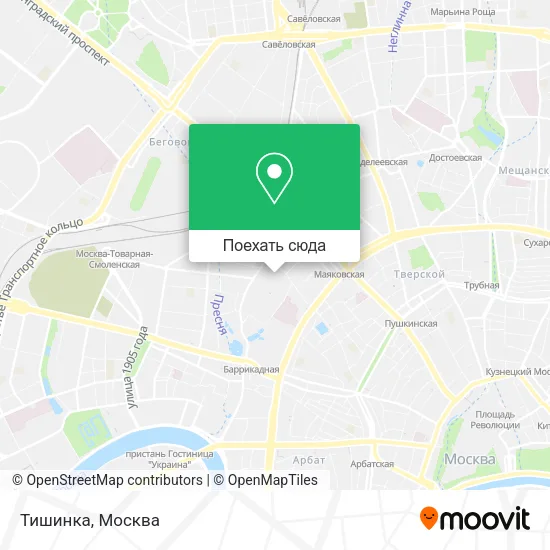 Карта Тишинка