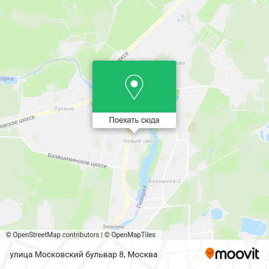 Карта улица Московский бульвар 8