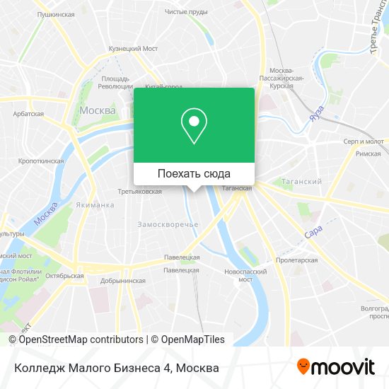 Карта Колледж Малого Бизнеса 4