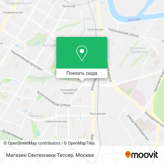 Карта Магазин Сантехники Тессер