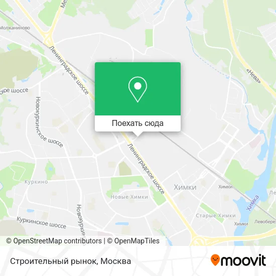 Карта Строительный рынок