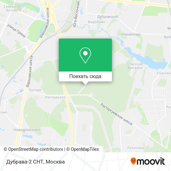 Карта Дубрава-2 СНТ