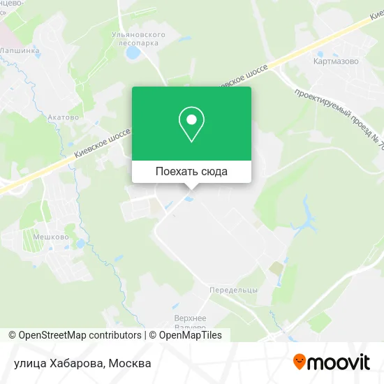 Карта улица Хабарова