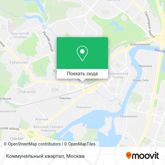 Карта Коммунальный квартал