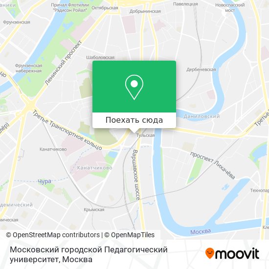 Педагогический колледж карта москва