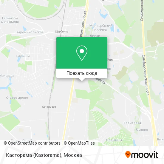 Карта Касторама (Kastorama)
