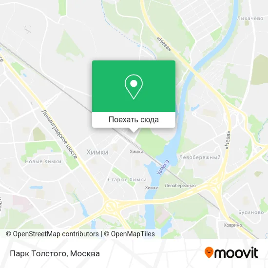 Карта Парк Толстого
