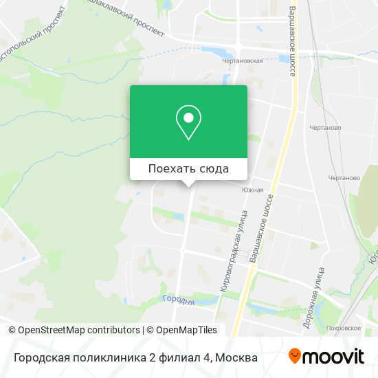 Карта Городская поликлиника 2 филиал 4