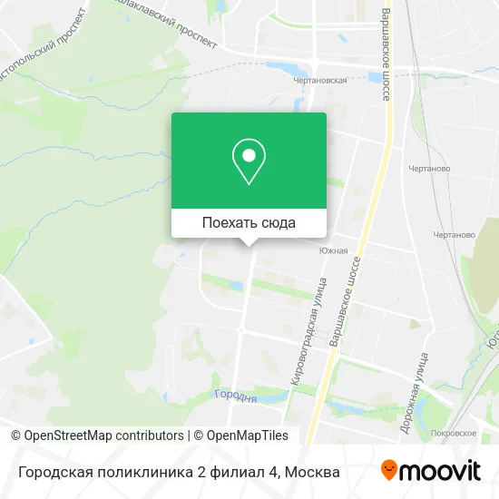 Карта Городская поликлиника 2 филиал 4