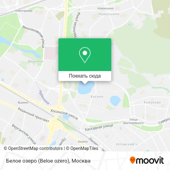 Карта Белое озеро (Beloe ozero)