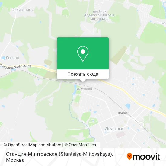 Карта Станция-Миитовская (Stantsiya-Miitovskaya)