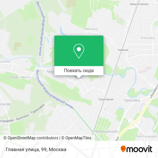 Карта Главная улица, 99