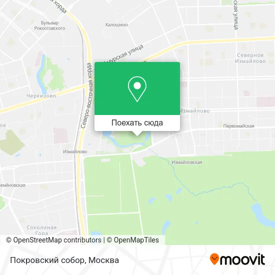 Карта Покровский собор