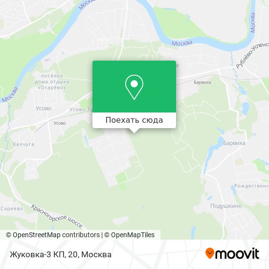 Карта Жуковка-3 КП, 20