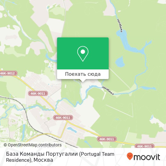 Карта База Команды Португалии (Portugal Team Residence)