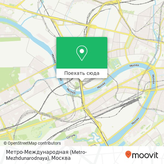 Карта Метро-Международная (Metro-Mezhdunarodnaya)