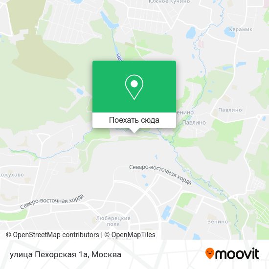 Карта улица Пехорская 1а