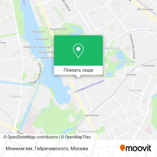 Карта Мнииэм им. Габричевского