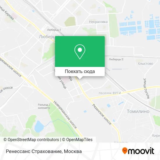 Карта Ренессанс Страхование
