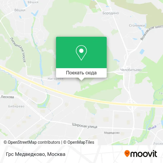 Карта Грс Медведково