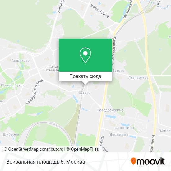 Карта Вокзальная площадь 5