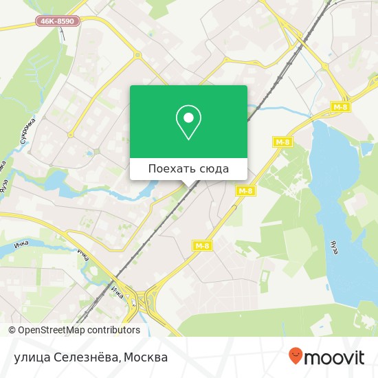 Карта улица Селезнёва