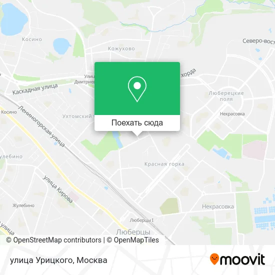 Карта улица Урицкого