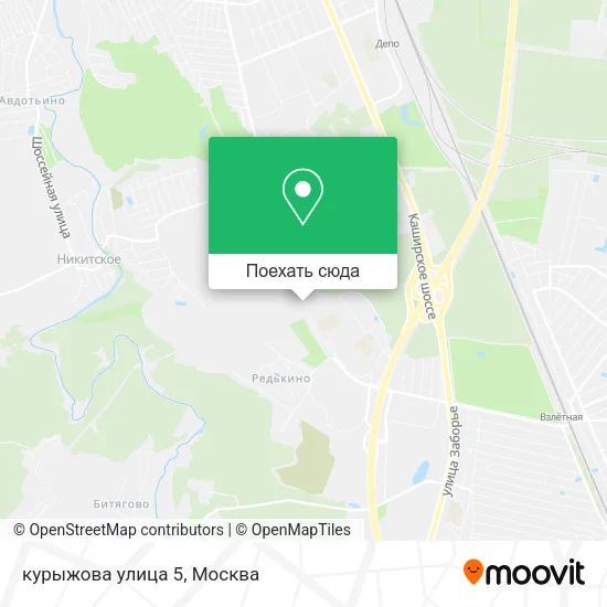Карта курыжова улица 5