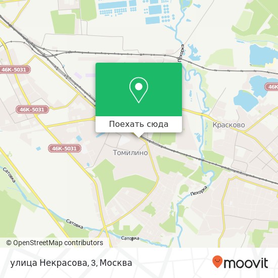Карта улица Некрасова, 3