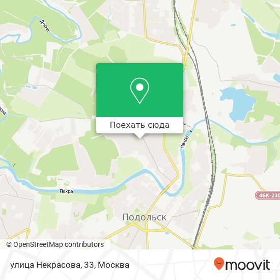 Карта улица Некрасова, 33