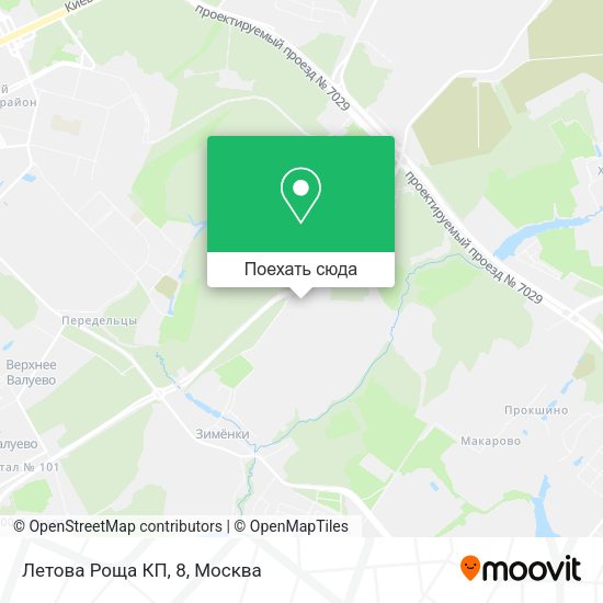 Карта Летова Роща КП, 8