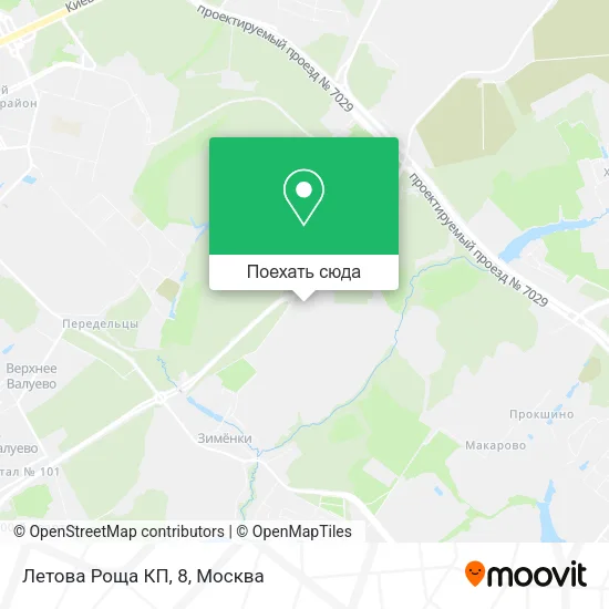 Карта Летова Роща КП, 8