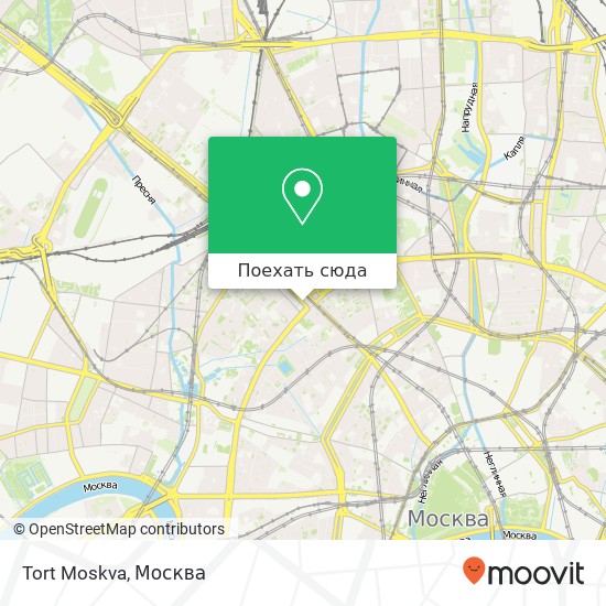 Карта Tort Moskva