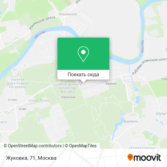 Карта Жуковка, 71