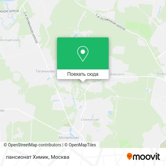 Карта пансионат Химик