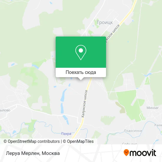 Карта Леруа Мерлен