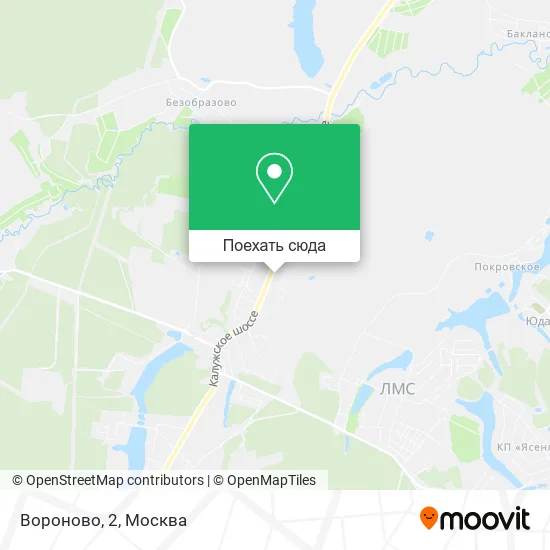 Карта Вороново, 2