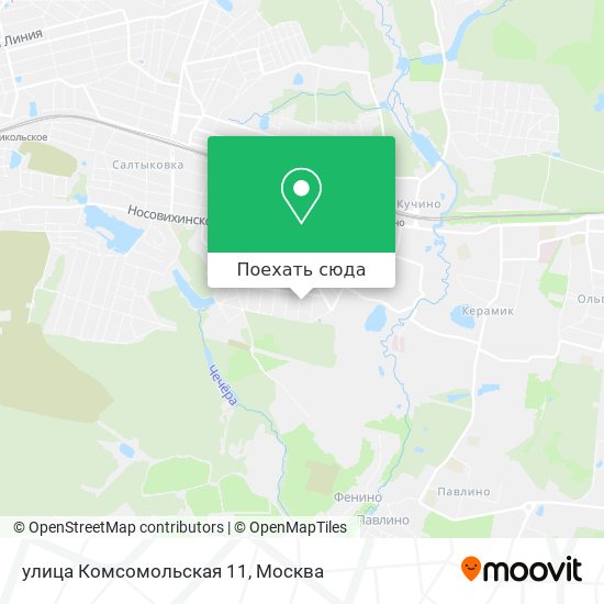 Карта улица Комсомольская 11