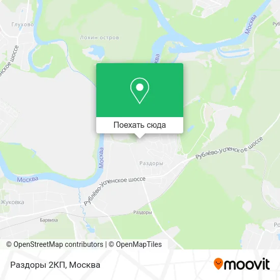 Карта Раздоры 2КП