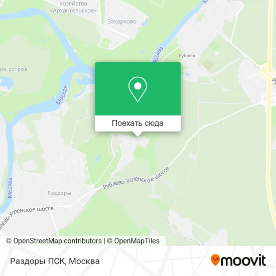 Карта Раздоры ПСК