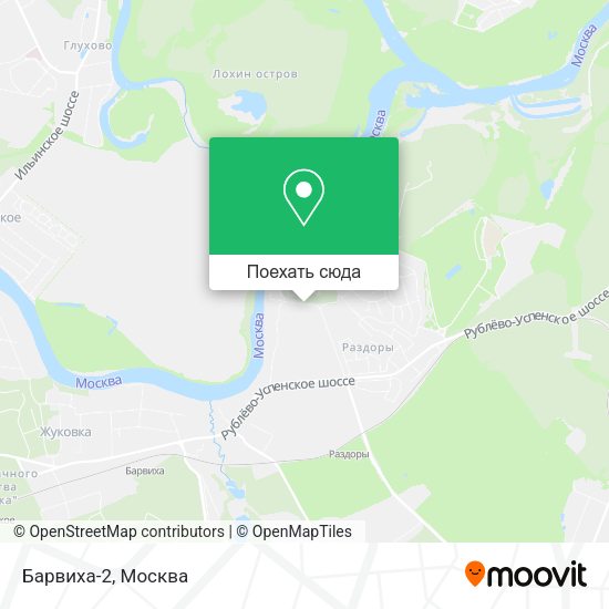 Карта Барвиха-2
