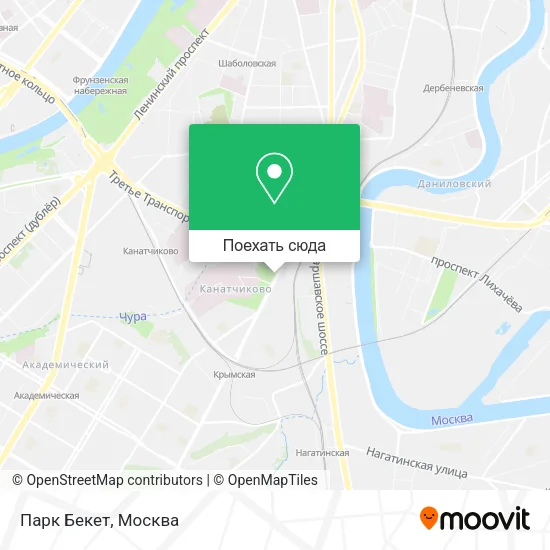 Карта Парк Бекет