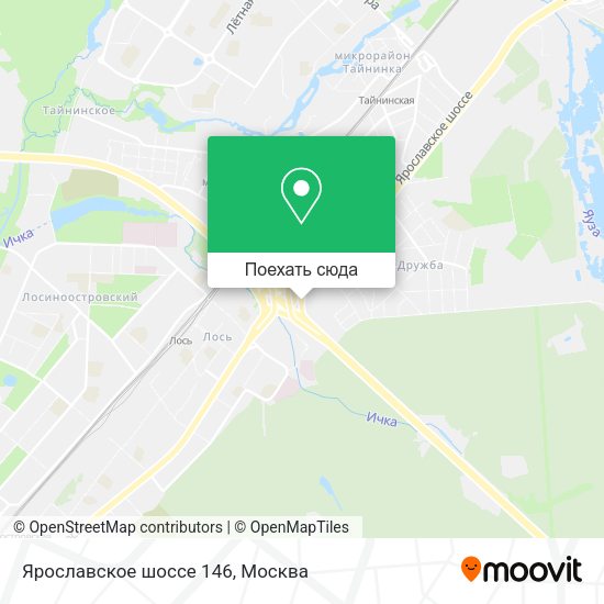 Карта Ярославское шоссе 146