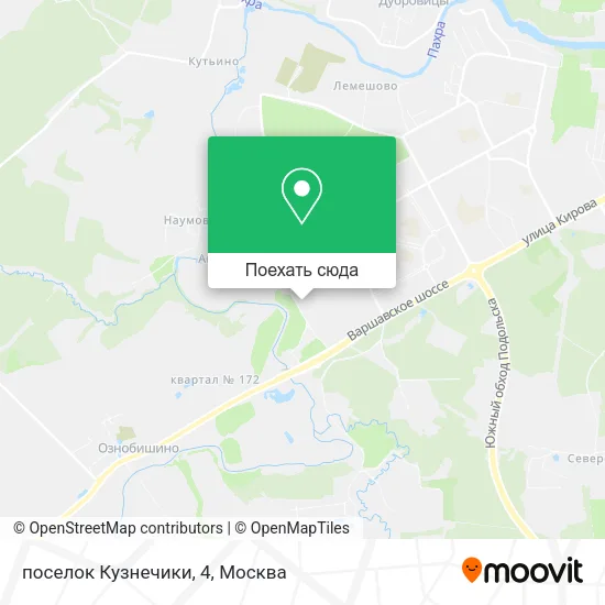 Карта поселок Кузнечики, 4