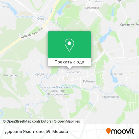 Карта деревня Ямонтово, 59