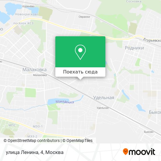 Карта улица Ленина, 4
