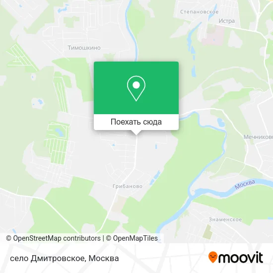 Карта село Дмитровское