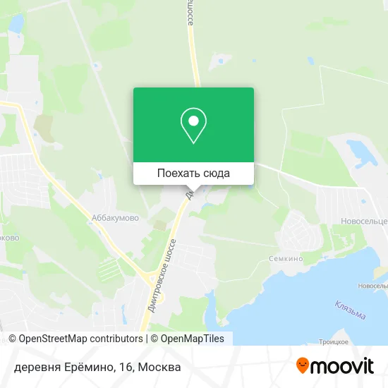 Карта деревня Ерёмино, 16