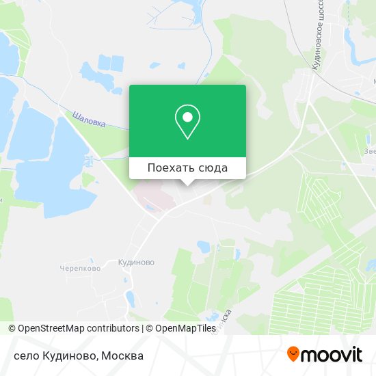 Карта село Кудиново