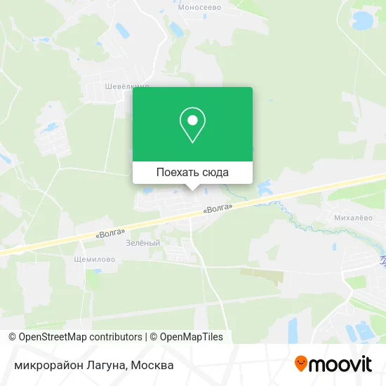 Карта микрорайон Лагуна